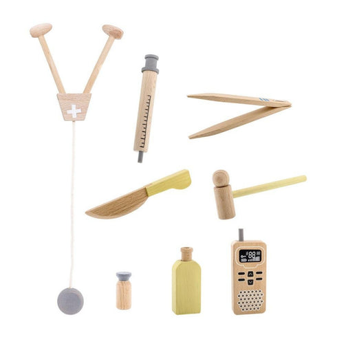 BLOOMINGVILLE MINI - Wooden Doctor Play Set